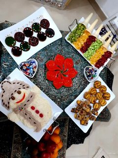 عکسی از دستور اینم میز ساده یلدای ۹۸ 😍