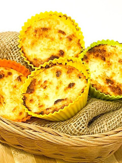Una foto de Muffins de coliflor
