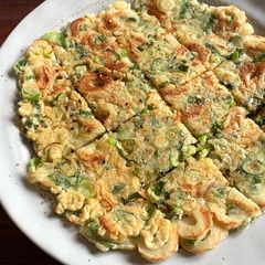 A picture of Chikuwa & Spring Onion Pancake.