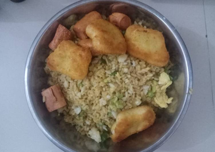 Proses memasak Nasi goreng kampung, Menggugah Selera