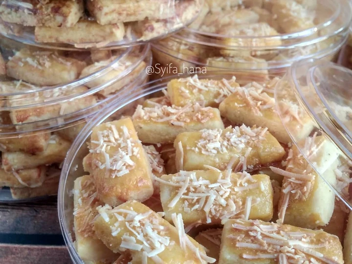 Langkah Gampang Menyiapkan Resep Kastengel Tanpa Telur #bikinramadanberkesan #27 yang Enak Banget Anti Ribet, Menggugah Selera