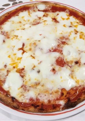 A picture of Same-Day Pizza with Sourdough Starter.