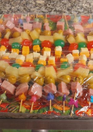 Una foto de Pinchos tropicales