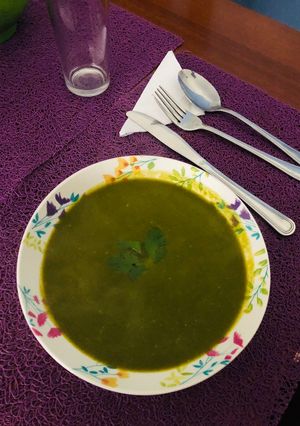 Una foto de Crema de verduras