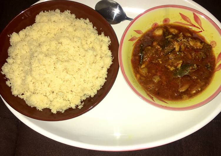 Cous-cous &amp; stew🍲