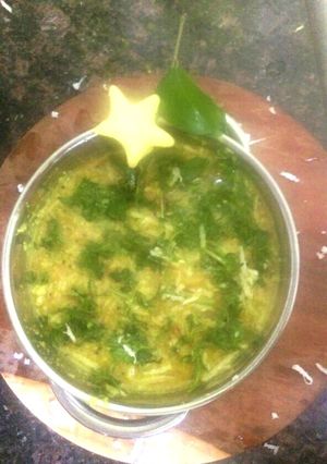 A picture of Konkan Raw Mango Curry.