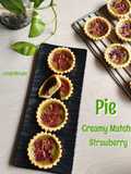 Pie Creamy Matcha Strawberry