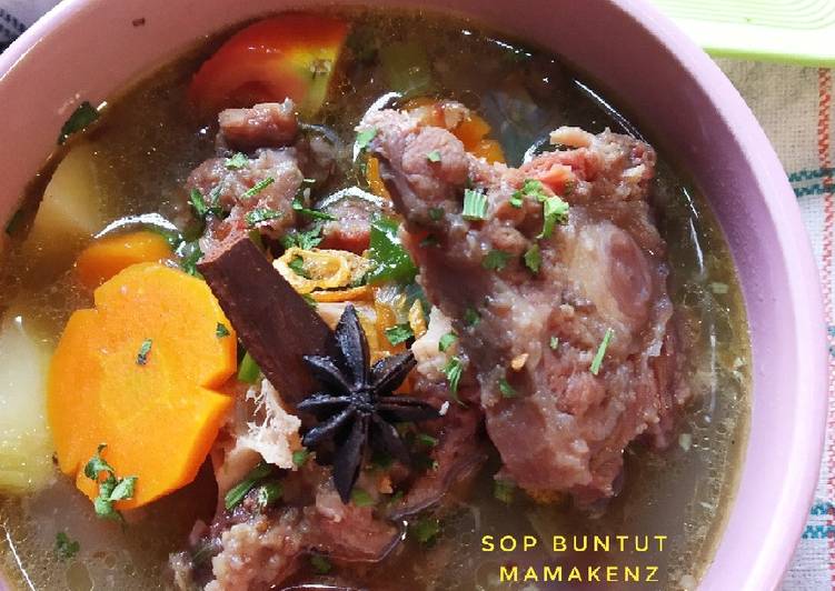 Sop buntut goreng