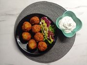 A picture of chickpea bread crumbs