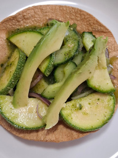 Una foto de Aguachile de calabacita