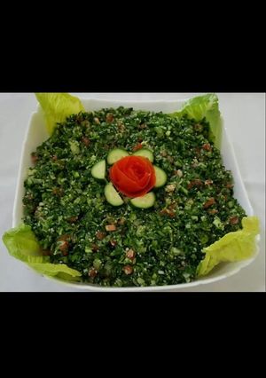 صورة لوصفة تبوله لبنانيه