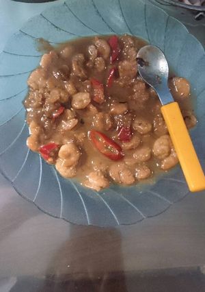 Foto resep sambal goreng udang asam manis
