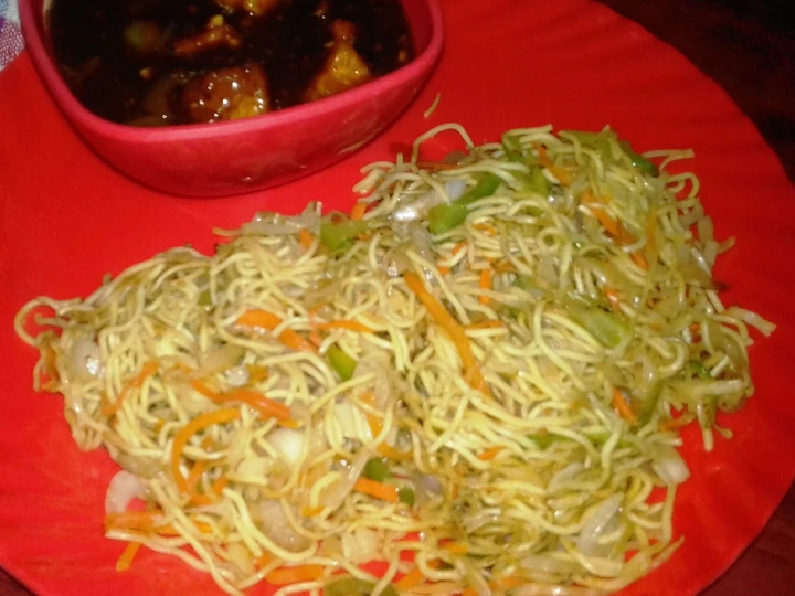 Recipe Veg chow mein the Delicious Appealing