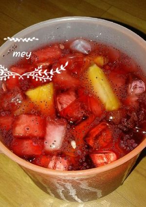 Foto resep Es Buah Sederhana