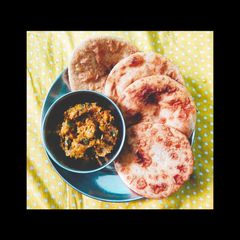 A picture of Sattu kachori.