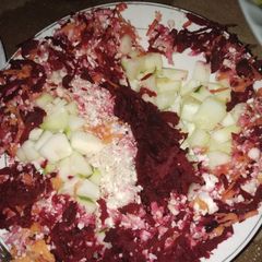 A picture of Beetroot healthy salad.