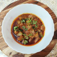 A picture of Masala Lauki.