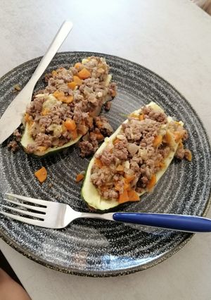 Una foto de Calabacín relleno | sin histamina