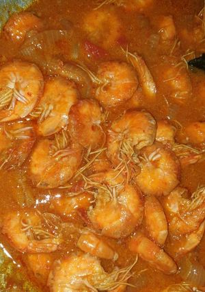 Foto resep Udang Saus Padang