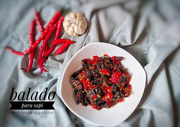 Balado paru sapi