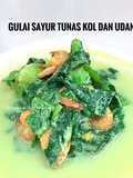 Gulai Sayur Tunas Kol dan Udang