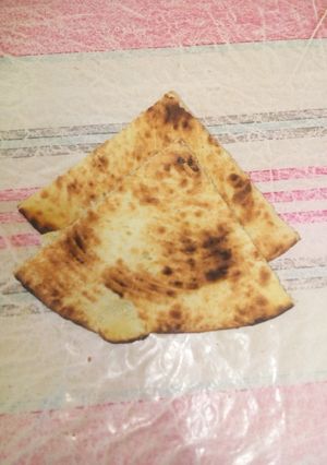 صورة لوصفة كسرة خميرة و زيت