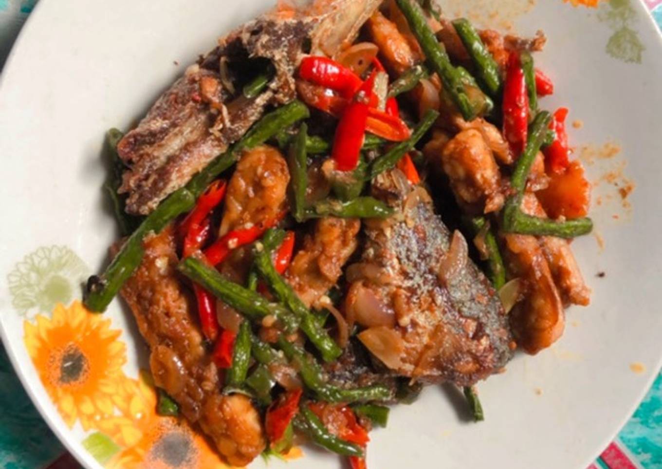 Rajang ikan gembung simpel
