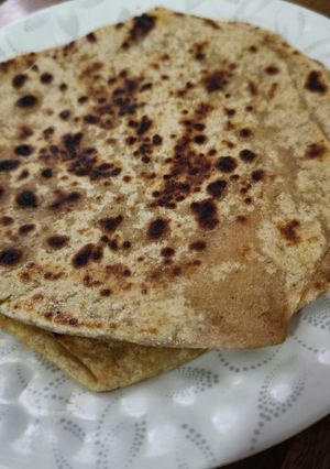 A picture of Namkeen Paratha.