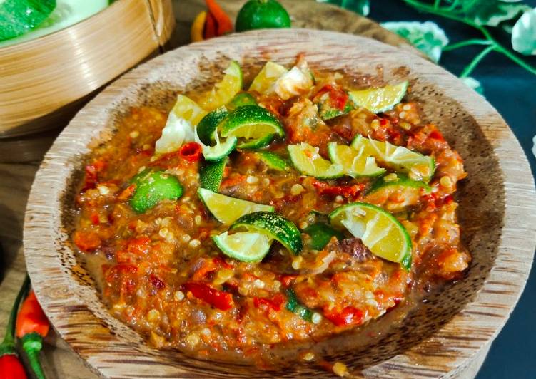 Sambal Terasi Jeruk ala Pontianak