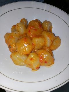 Foto resep Seblak cilok