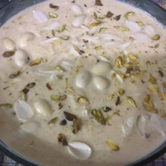 A picture of Almonds Kheer.