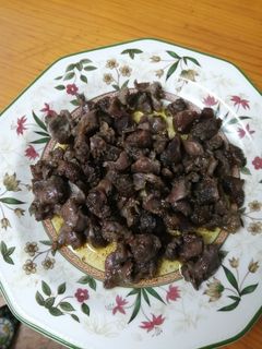 Una foto de Mollejas de pollo sencillas