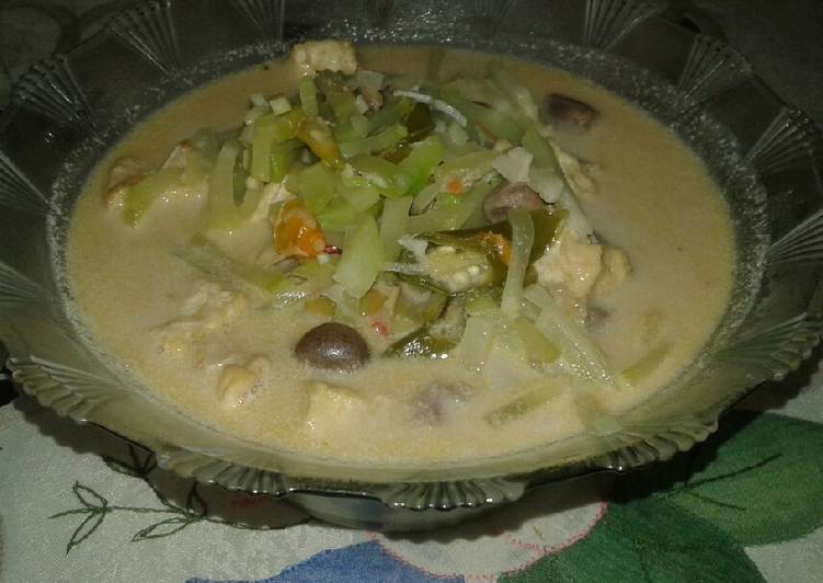 Resep Lodeh manisa hati ayam pedas, Bisa Manjain Lidah