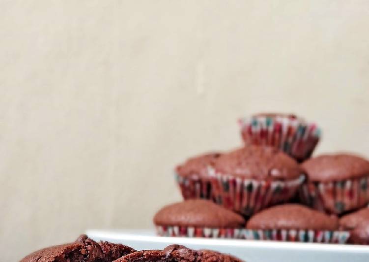 Muffin Coklat No Mixer