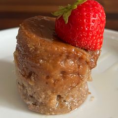 A picture of Flan de Castañas Andaluz – Andalusian chestnut custard.
