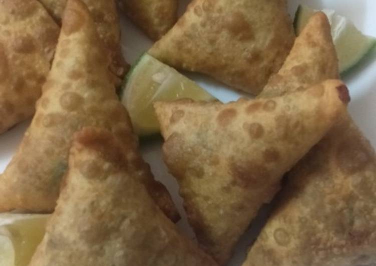 Beef samosas