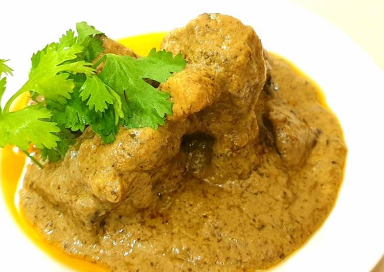 Recipe of Homemade Mutton Afghani recipe