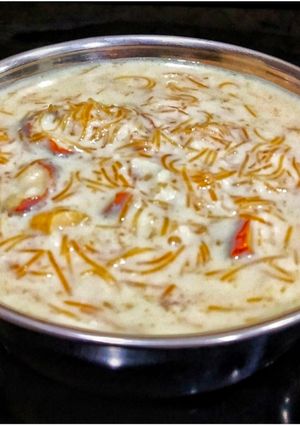 A picture of Shahi Sheer Khurma.