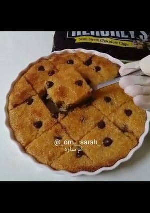 صورة لوصفة بسبوسة الهرشي