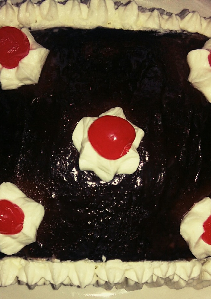 Una foto de Tarta selva negra