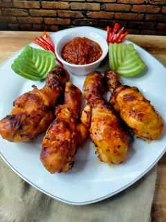 Foto resep Paha Ayam Bakar Bumbu Rujak