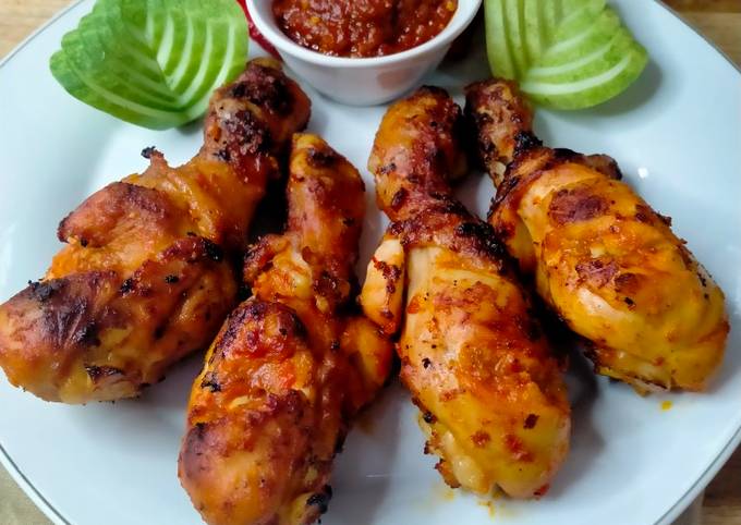 Resep Paha Ayam Bakar Bumbu Rujak Oleh Deedee Rasuan Cookpad