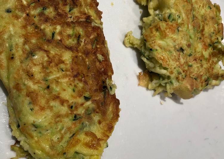 Comment Faire Des Crepes moelleuses aux  courgettes