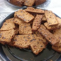 Raisin rusks A picture of Raisin rusks.