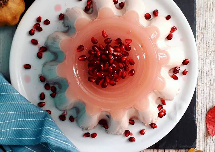 Panna cotta alla melagrana