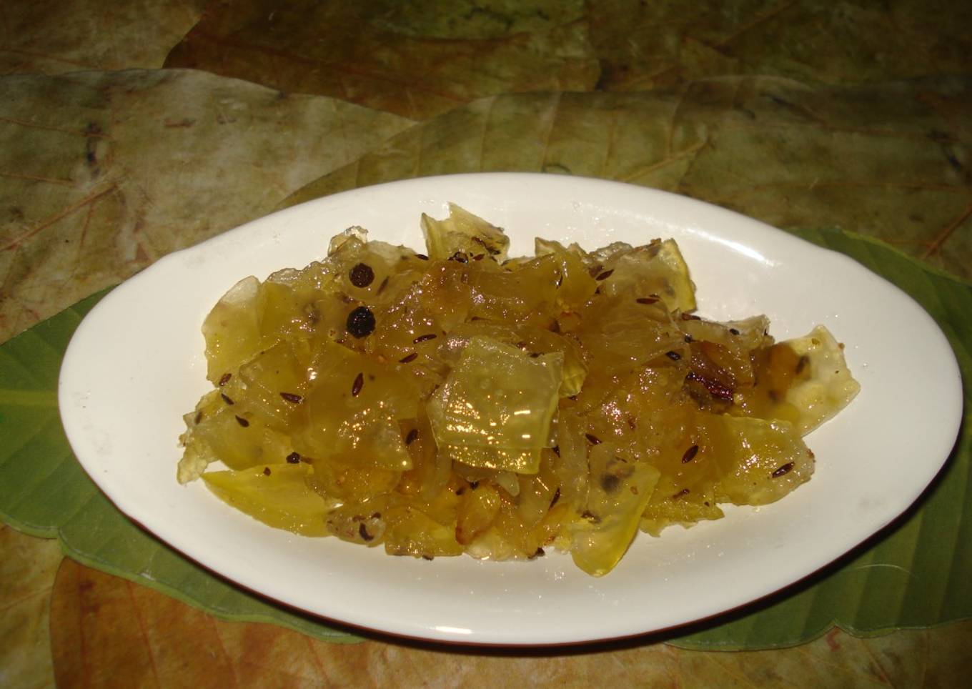 Raw Papaya Murrabba