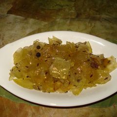 Raw Papaya Murrabba A picture of Raw Papaya Murrabba.