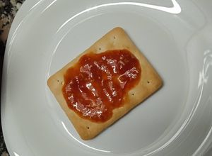 Una foto de Mermelada dúo, tomatitos cherry y pera!!