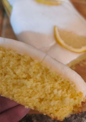 Una foto de Budín de Limón