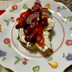 Bruschettina con fagioli-レシピのメイン写真